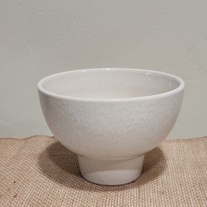 Elegant White Ceramic Bowl